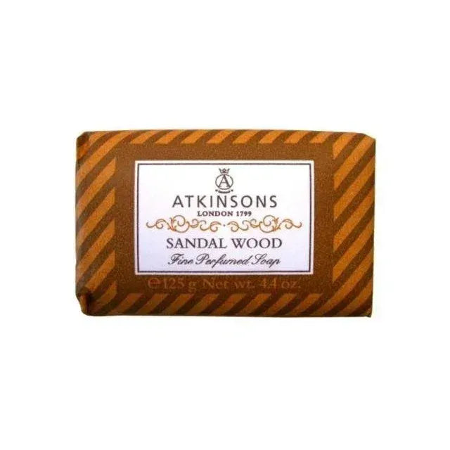 ATKINSONS SANDAL WOOD SAPONETTA 125 GR - Profumeria Cera