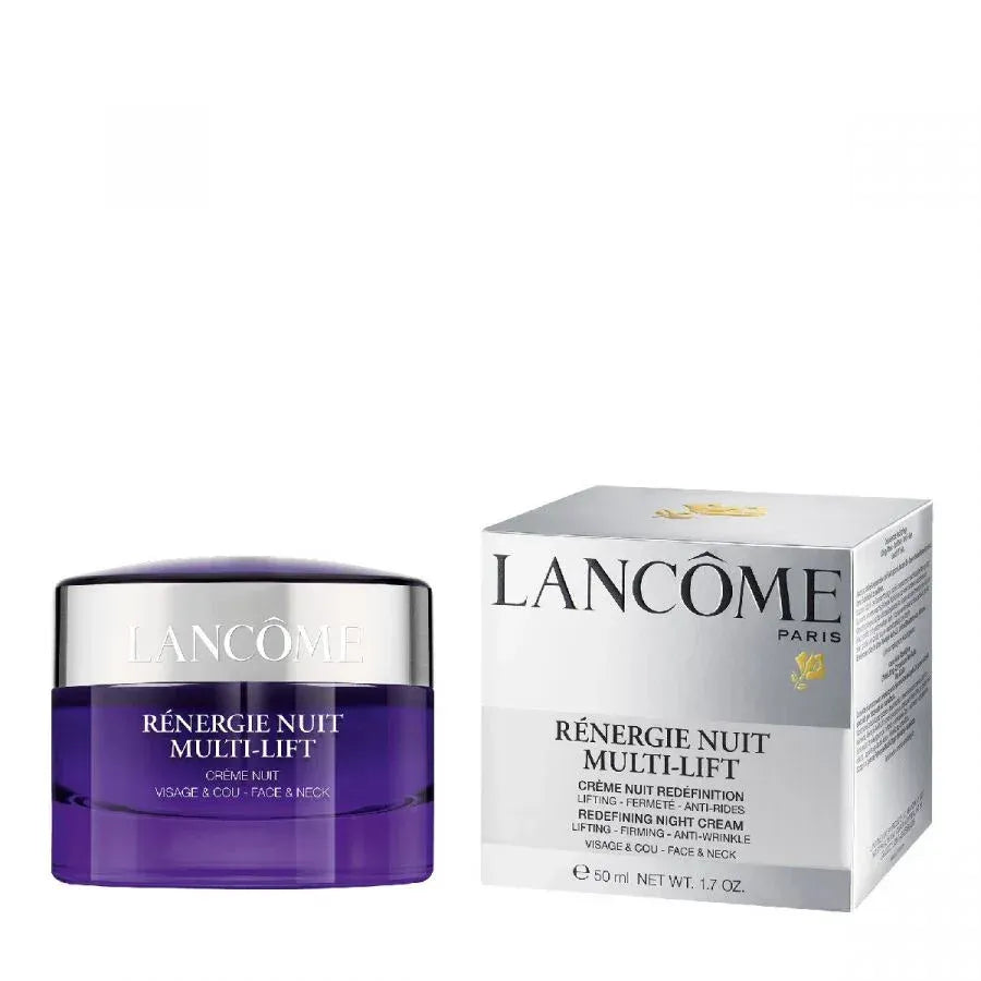 LANCOME RENERGIE NUIT MULTI-LIFT CREMA ANTIRUGHE VISO NOTTE 50 ML - Profumeria Cera
