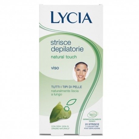 LYCIA NATURAL TOUCH STRISCE DEPILATORIE VISO 20 PZ