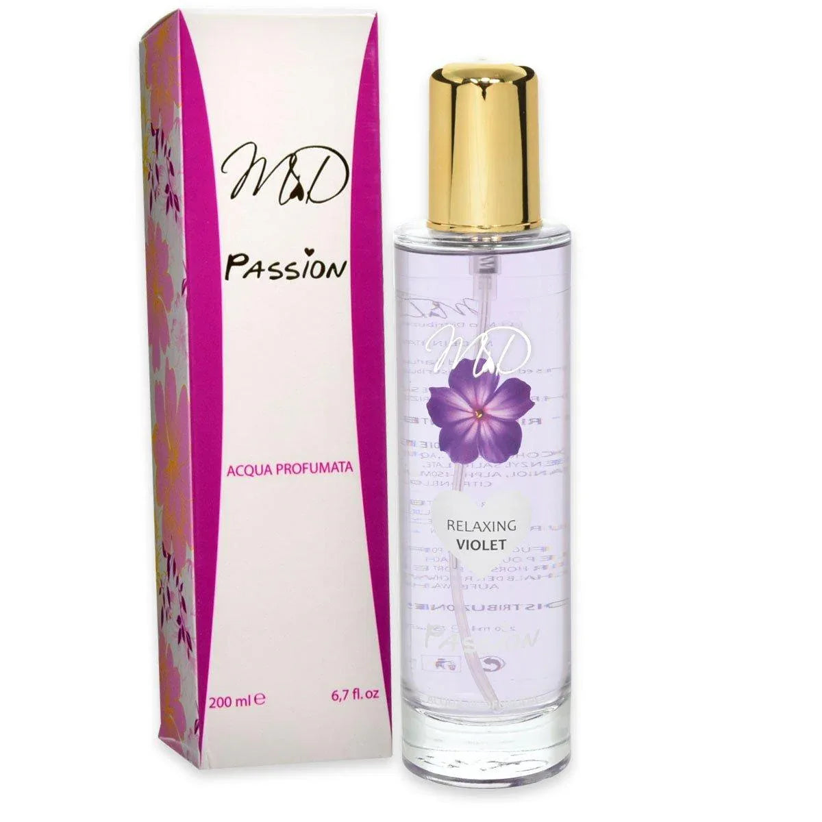 M & D PASSION ACQUA PROFUMATA CORPO 200 ML - Profumeria Cera