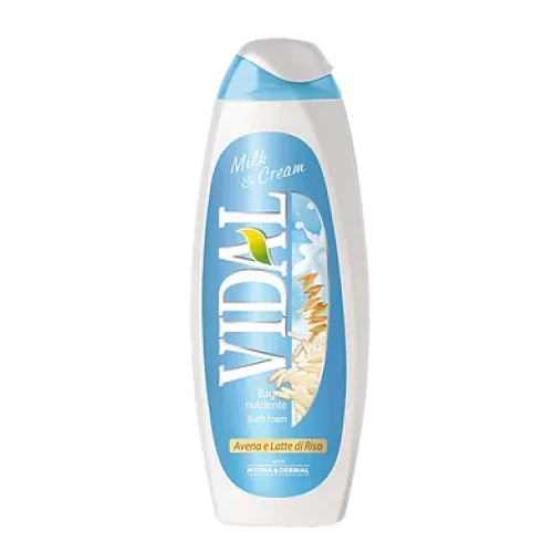 VIDAL LATTE DI RISO E AVENA BAGNOSCHIUMA 500 ML - Profumeria Cera