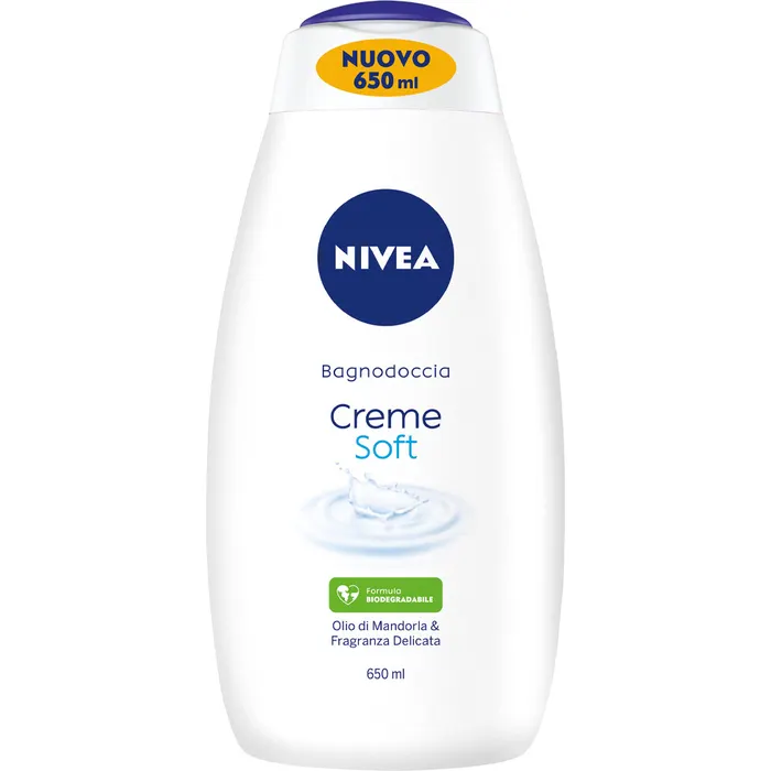 NIVEA CREME SOFT BAGNOSCHIUMA 650 ML