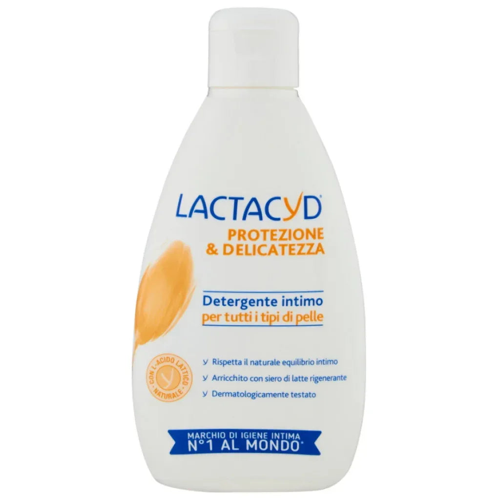 LACTACID PROTEZIONE E DELICATEZZA DETERGENTE INTIMO 300 ML - Profumeria Cera