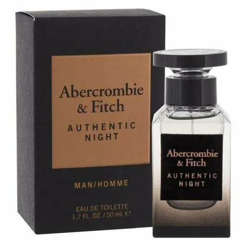 ABERCROMBIE & FITCH AUTHENTIC NIGHT EDT UOMO 50 ML