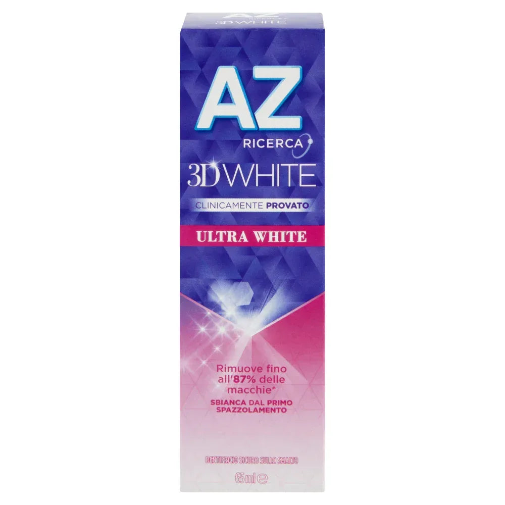 AZ 3D WHITE ULTRA WHITE DENTIFRICIO 65 ML - Profumeria Cera