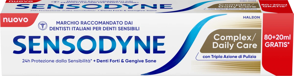 SENSODYNE COMPLEX/DAILY CARE DENTIFRICIO 100 ML