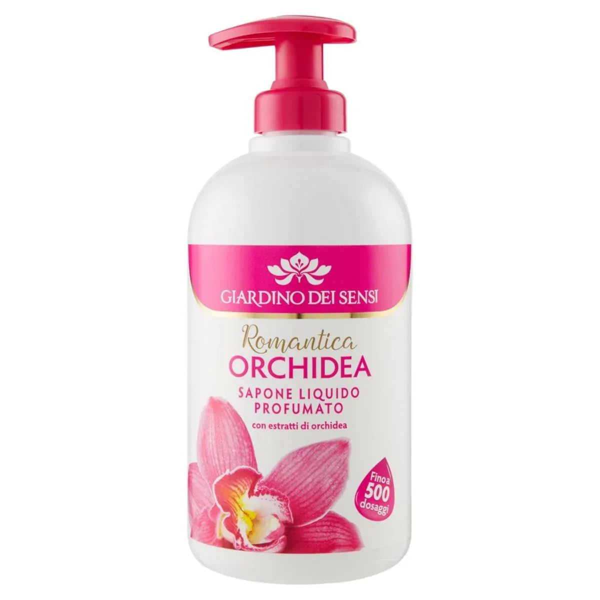 GIARDINO DEI SENSI ORCHIDEA SAPONE LIQUIDO 500 ML - Profumeria Cera