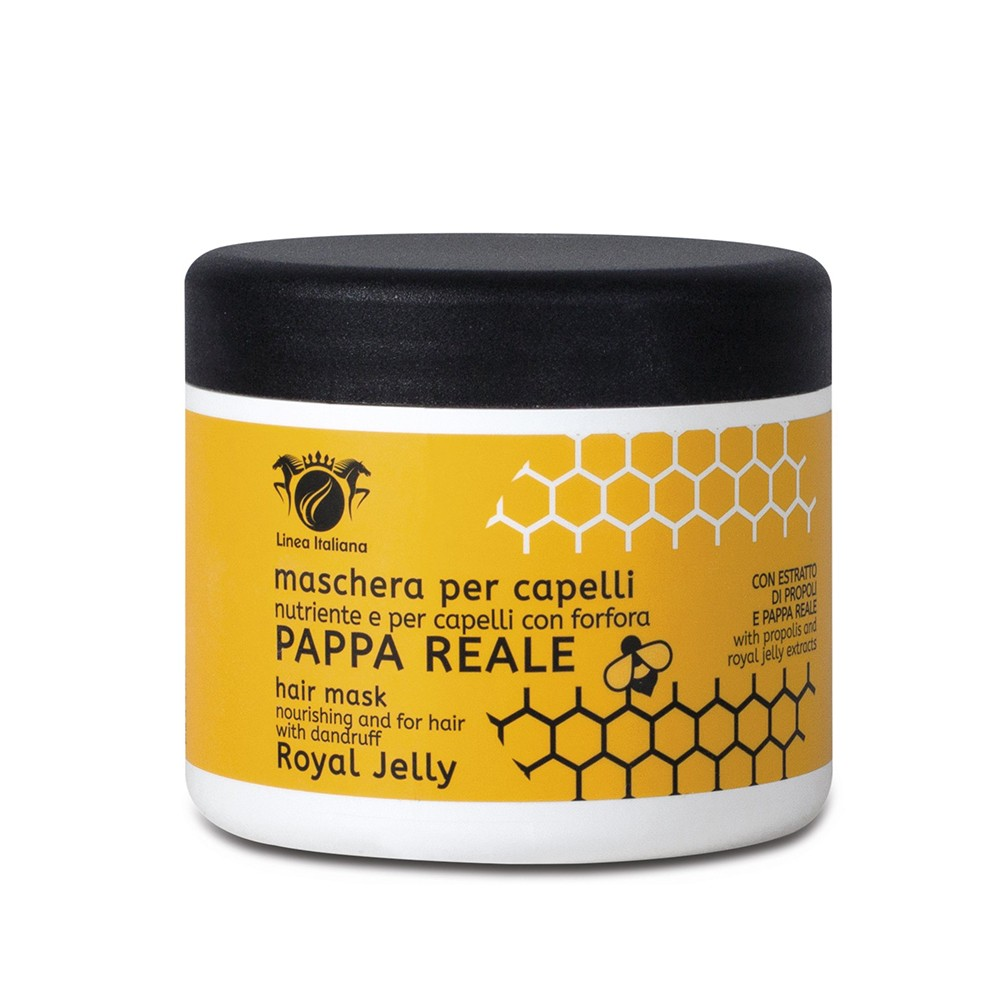 NECAL MASCHERA ALLA PAPPA REALE PER CAPELLI 500 ML