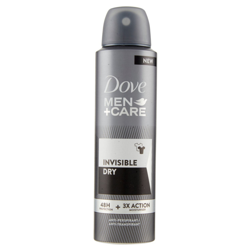 DOVE MEN CARE INVISIBLE DRY DEO SPRAY UOMO 150 ML