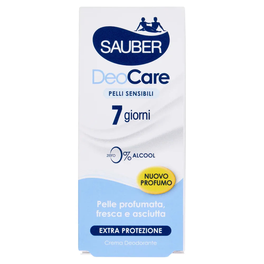 SAUBER DEO CARE 7 GIORNI DEO CREMA 35 ML - Profumeria Cera