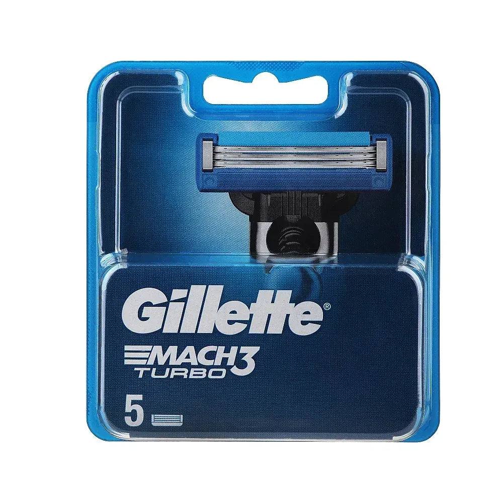 GILLETTE MACH3 TURBO RICARICHE 5 PZ - Profumeria Cera