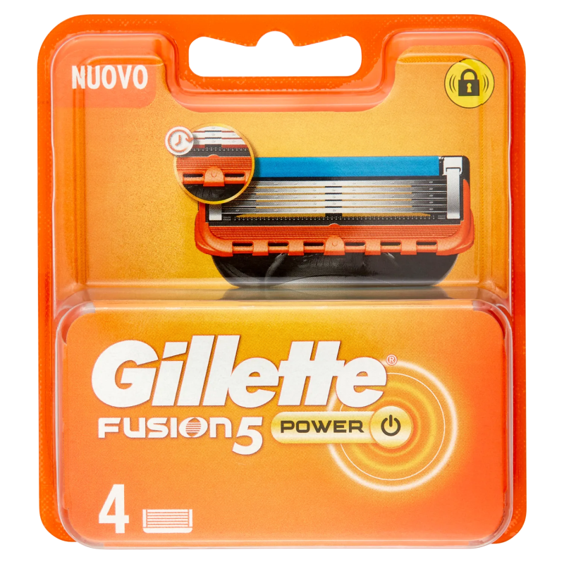 GILLETTE FUSION 5 POWER RICARICHE 4 PZ