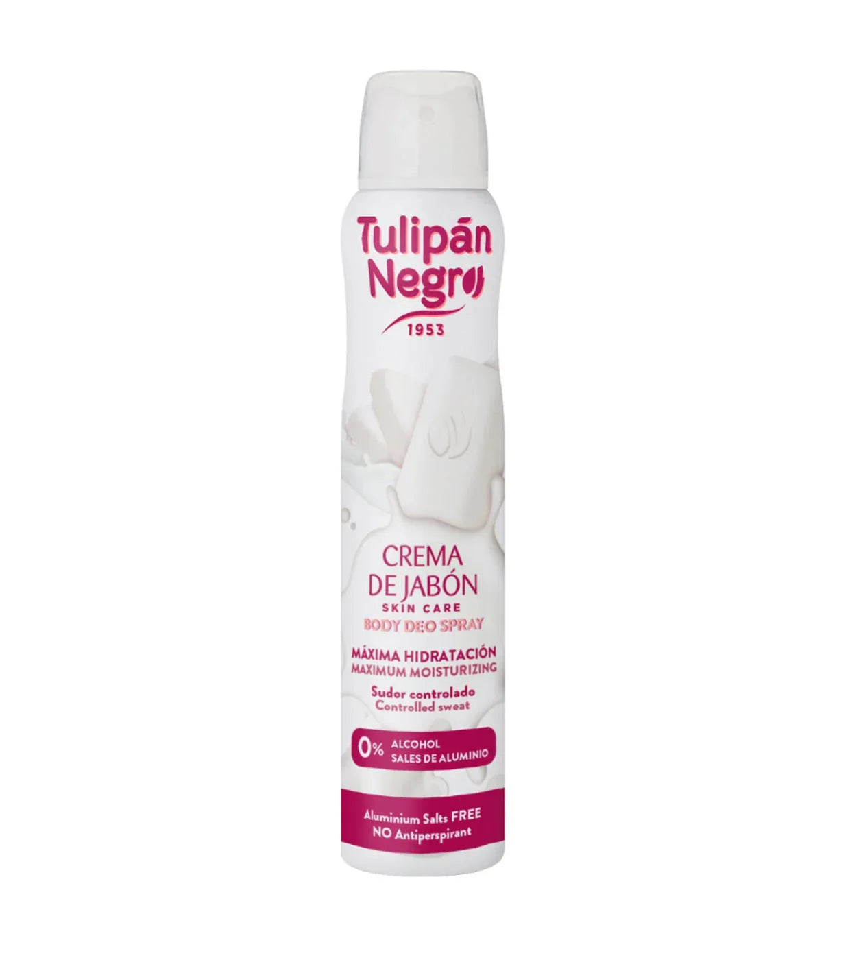 TULIPAN NEGRO CREMA DI SAPONE DEODORANTE SPRAY DONNA 200 ML - Profumeria Cera