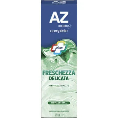 AZ COMPLETE FRESCHEZZA DELICATA DENTIFRICIO 65 ML - Profumeria Cera