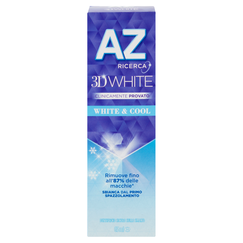 AZ 3D WHITE WHITE & COOL DENTIFRICIO 65 ML