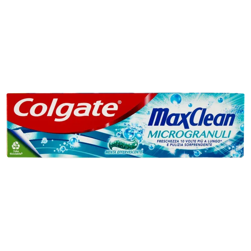 COLGATE MAX CLEAN MICROGRANULI DENTIFRICIO 75 ML - Profumeria Cera