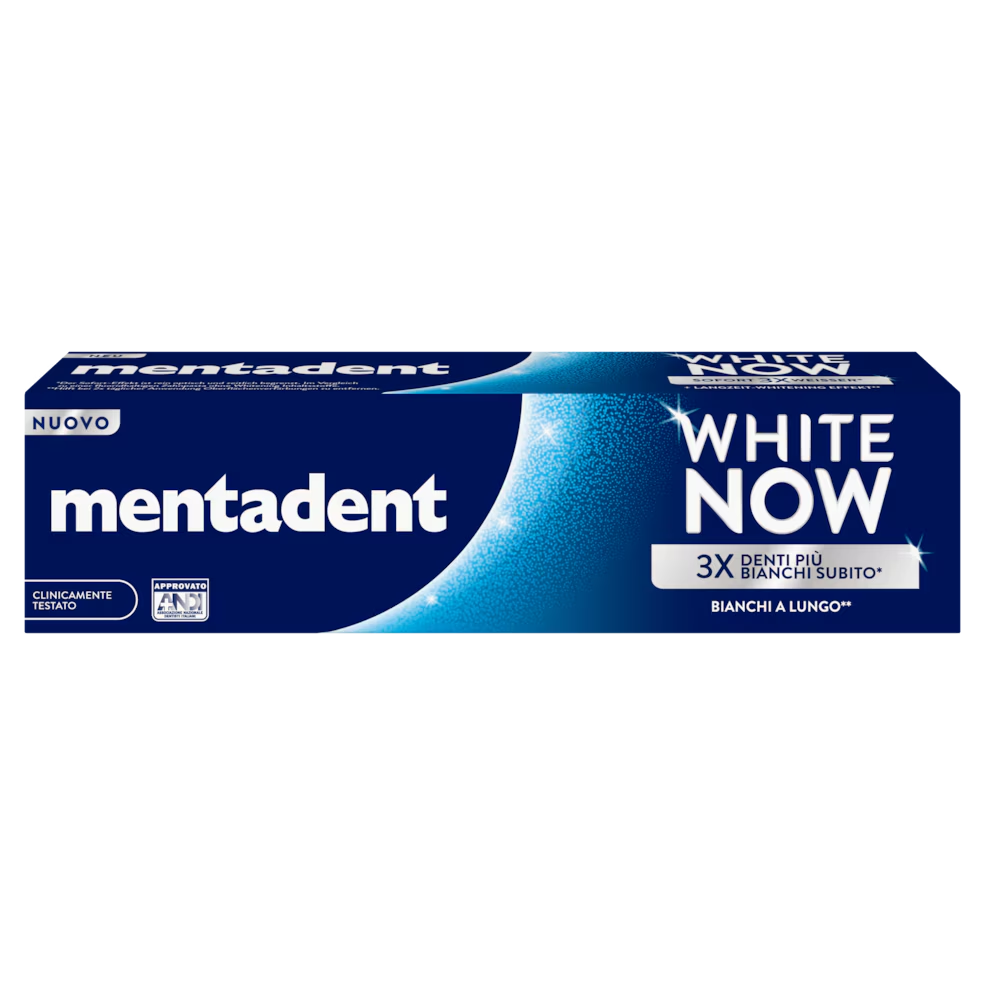 MENTADENT WHITE NOW DENTIFRICIO 75 ML