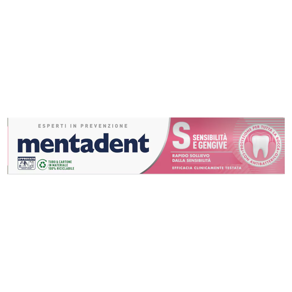 MENTADENT SENSIBILITA' E GENGIVE DENTIFRICIO 75 ML