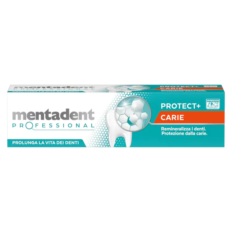 MENTADENT PROFESSIONAL PROTECT+ CARIE DENTIFRICIO 75 ML - Profumeria Cera