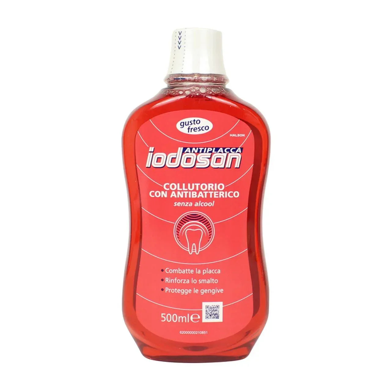 IODOSAN COLLUTORIO CON ANTIBATTERICO 500 ML - Profumeria Cera