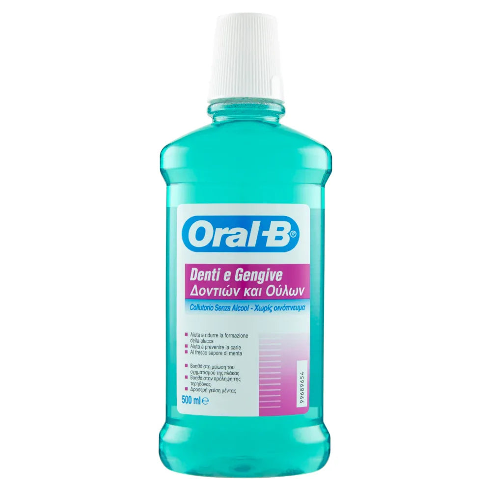 ORAL B DENTI E GENGIVE COLLUTORIO 500 ML - Profumeria Cera