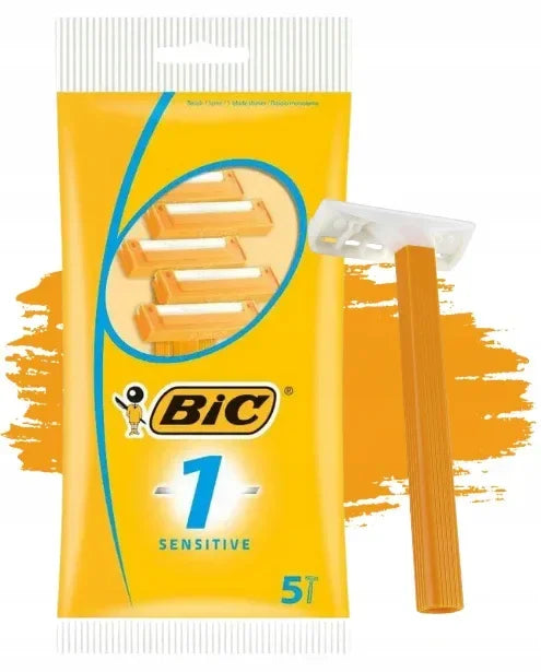 BIC 1 LAMETTE MONOLAMA GIALLE 5 PZ - Profumeria Cera