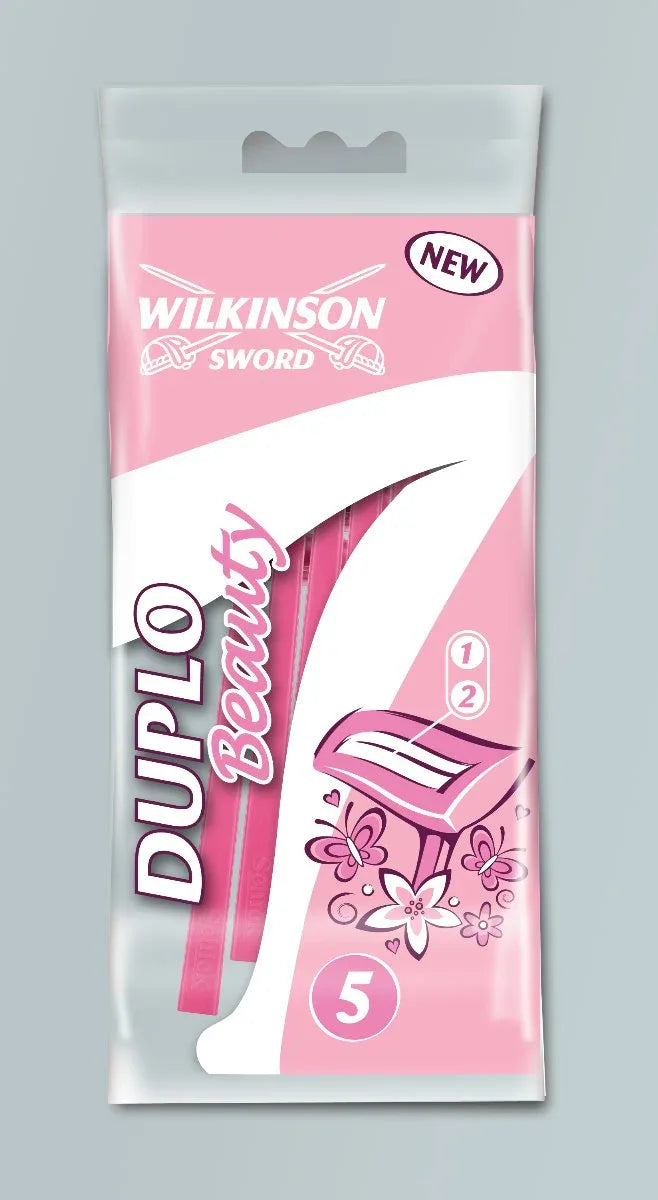 WILKINSON DUBLO BEAUTY LAMETTE DONNA MONOUSO 2 LAME 5 PZ - Profumeria Cera