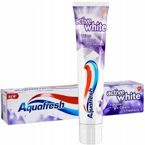 AQUAFRESH ACTIVE WHITE DENTIFRICIO 100 ML - Profumeria Cera