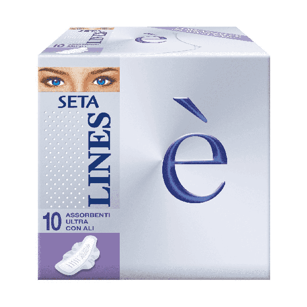 LINES E' ASSORBENTI CON ALI 10 PZ