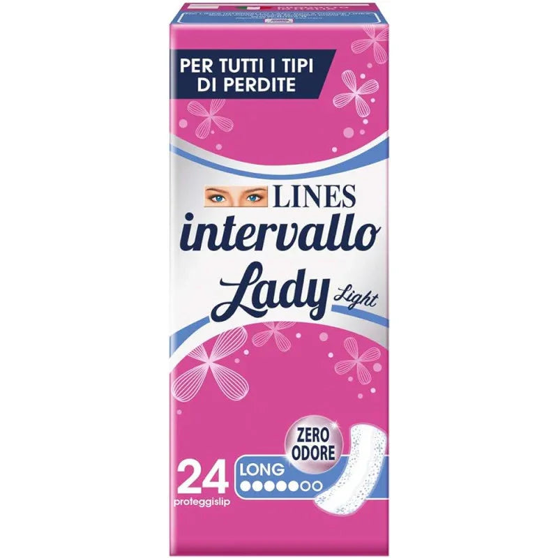 LINES INTERVALLO LADY LIGHT SALVASLIP DISTESI 24 PZ - Profumeria Cera