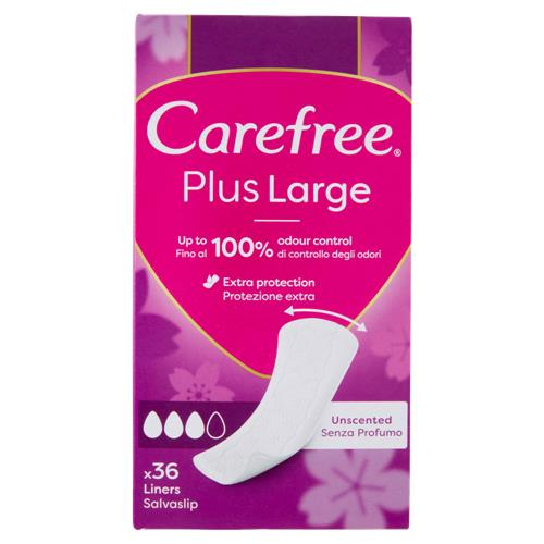 CAREFREE PLUS LARGE SALVASLIP DISTESI 36 PZ