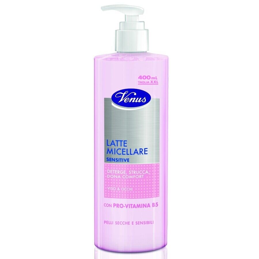 VENUS LATTE MICELLARE SENSITIVE VISO 400 ML