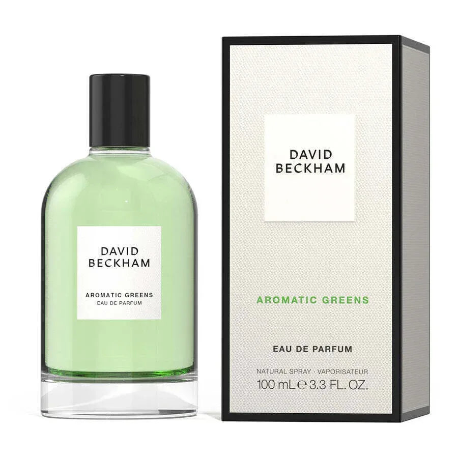 DAVID BECKHAM AROMATIC GREENS EDP UOMO 100 ML - Profumeria Cera