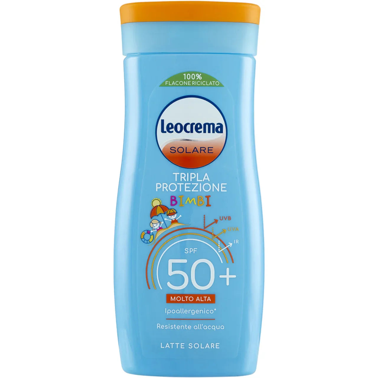 LEOCREMA LATTE SOLARE BAMBINI SPF 50+ 200 ML - Profumeria Cera