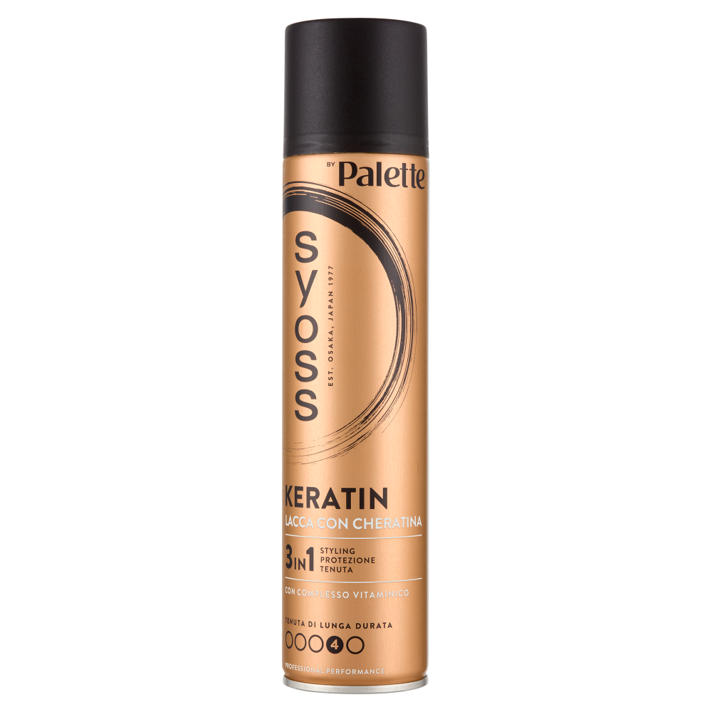 PALETTE SYOSS KERATIN LACCA PER CAPELLI 300 ML