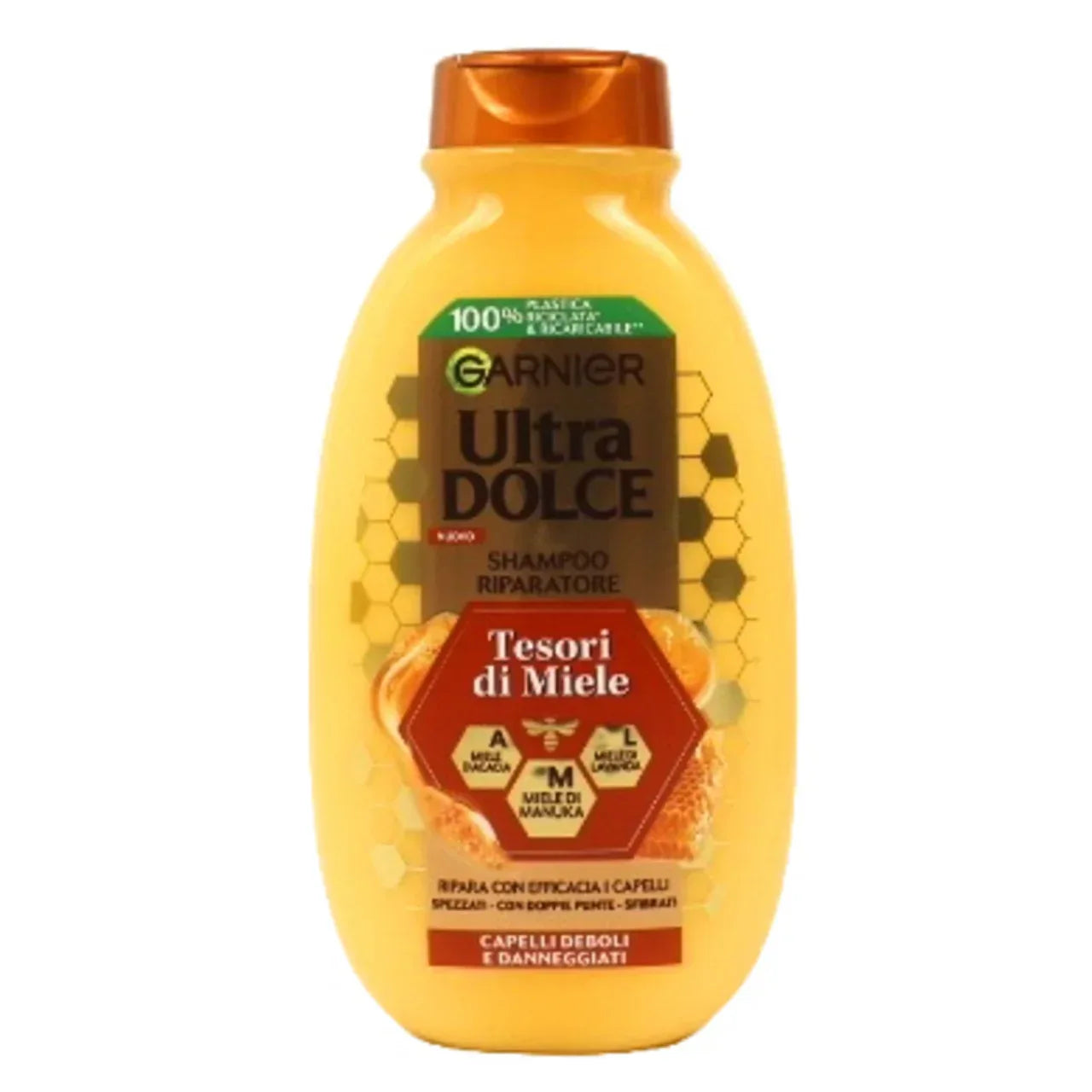 GARNIER ULTRA DOLCE TESORI DI MIELE SHAMPOO 250 ML - Profumeria Cera