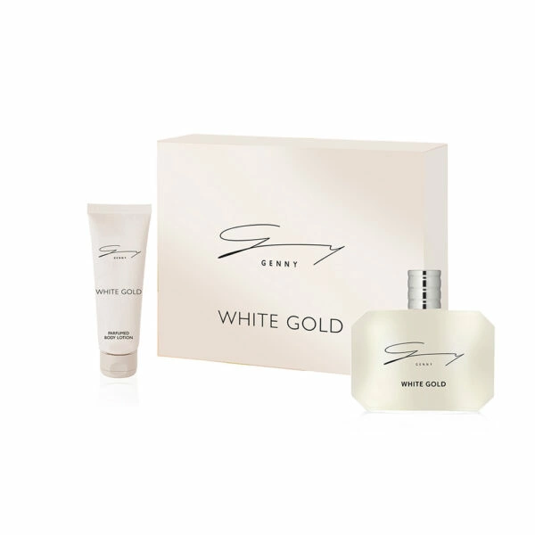 GENNY GY WHITE GOLD CONFEZIONE REGALO DONNA EDT 100 ML+ LATTE CORPO 100 ML