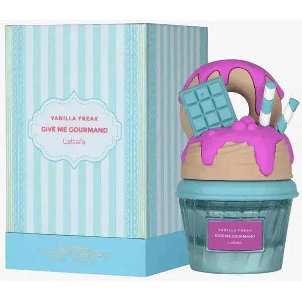 LATTAFA VANILLA FREAK GIVE ME GOURMAND EDP DONNA 75 ML - Profumeria Cera