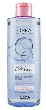 L'OREAL ACQUA MICELLARE PELLI SECCHE E SENSIBILI 400 ML - Profumeria Cera