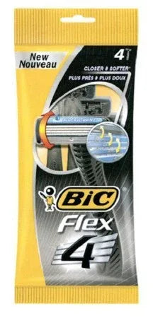 BIC 4 FLEX LAMETTE 4 PZ - Profumeria Cera