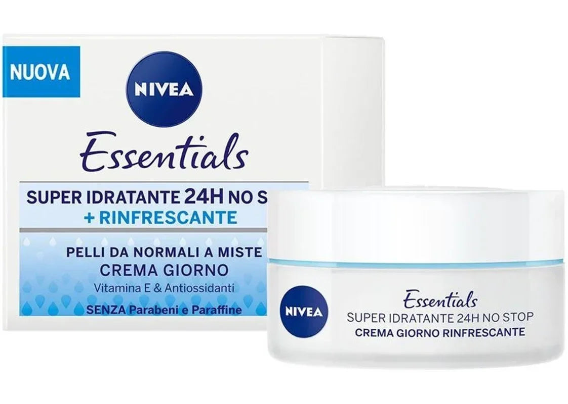 NIVEA CREMA VISO IDRATANTE RINFRESCANTE GIORNO 50 ML - Profumeria Cera