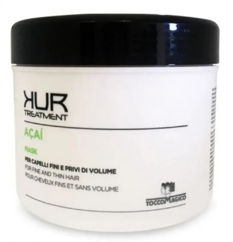 TOCCO MAGICO KUR ACAI MASCHERA CAPELLI FINI E PRIVI DI VOLUME 250 ML - Profumeria Cera