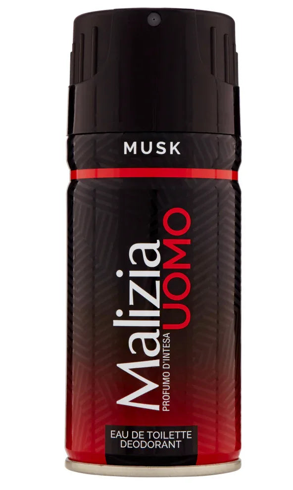 MALIZIA UOMO MUSK DEO PARFUM SPRAY 150 ML - Profumeria Cera