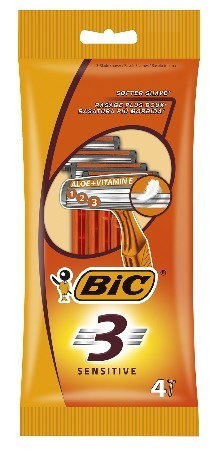 BIC 3 SENSITIVE LAMETTE 4 PZ