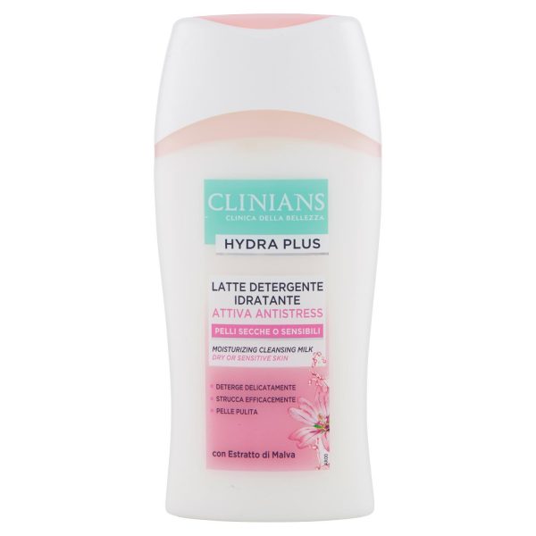 CLINIANS ATTIVA ANTISTRESS LATTE DETERGENTE IDRATANTE 200 ML