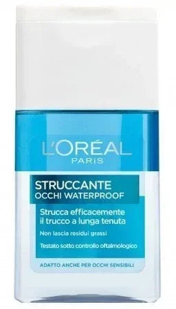 L'OREAL STRUCCANTE OCCHI BIFASICO WATERPROOF 125 ML - Profumeria Cera