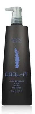 BES COLOR REFLECTION COOL-IT MASCHERA RIFLESSANTE ANTIGIALLO 300 ML - Profumeria Cera