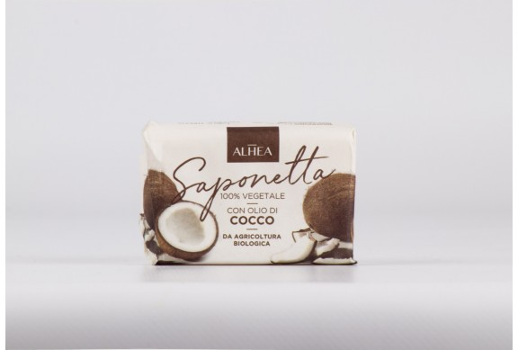 ALHEA SAPONETTA CON OLIO DI COCCO 100 GR