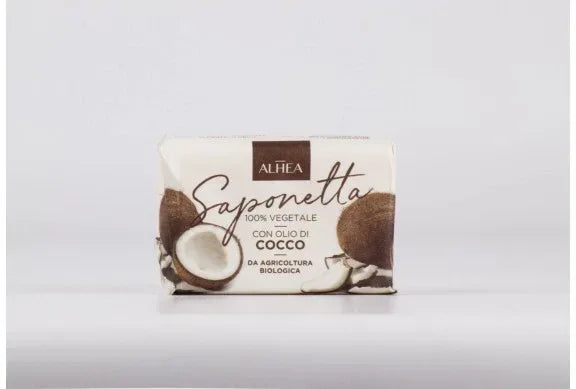 ALHEA SAPONETTA CON OLIO DI COCCO 100 GR - Profumeria Cera
