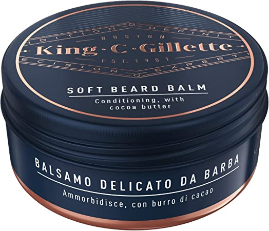 GILLETTE KING BALSAMO DELICATO DA BARBA 100 ML